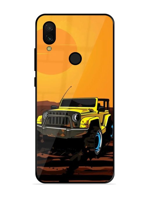 Sunset Cruise Glossy Soft Edge Case for Xiaomi Redmi 7 Chachhi