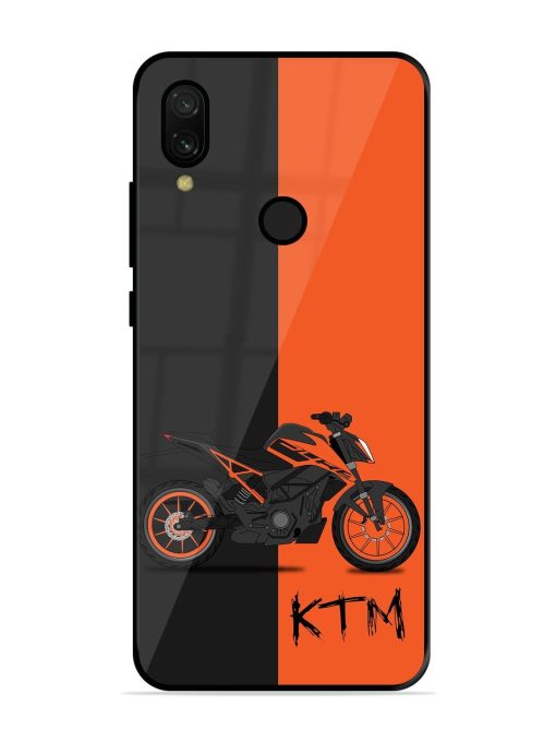 Orange Beast Glossy Soft Edge Case for Xiaomi Redmi 7 Chachhi