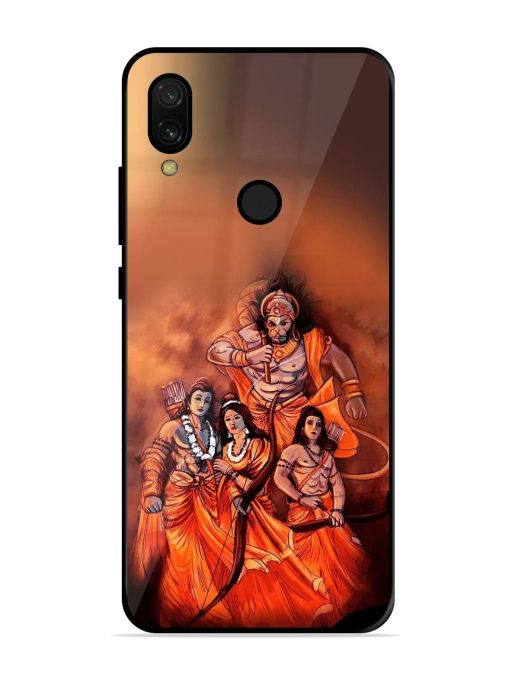 Sita Ram Glossy Soft Edge Case for Xiaomi Redmi 7 Chachhi