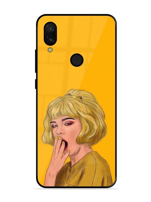 The Yaw Glossy Soft Edge Case for Xiaomi Redmi 7 Chachhi