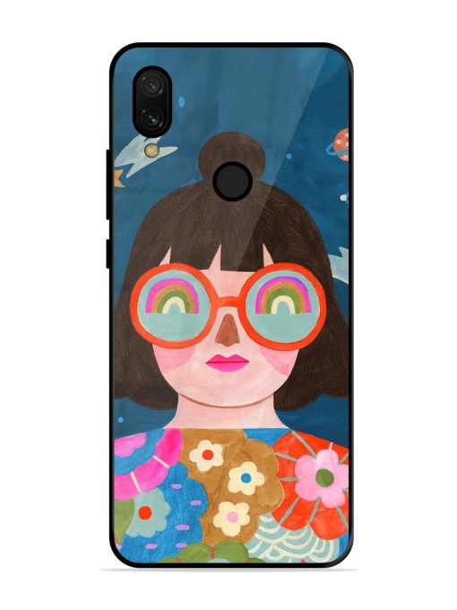 Dreamscape Vision Glossy Soft Edge Case for Xiaomi Redmi 7 Chachhi