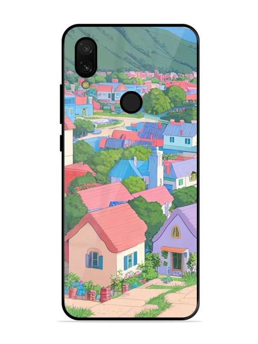 Pastel Paradise Glossy Soft Edge Case for Xiaomi Redmi 7 Chachhi