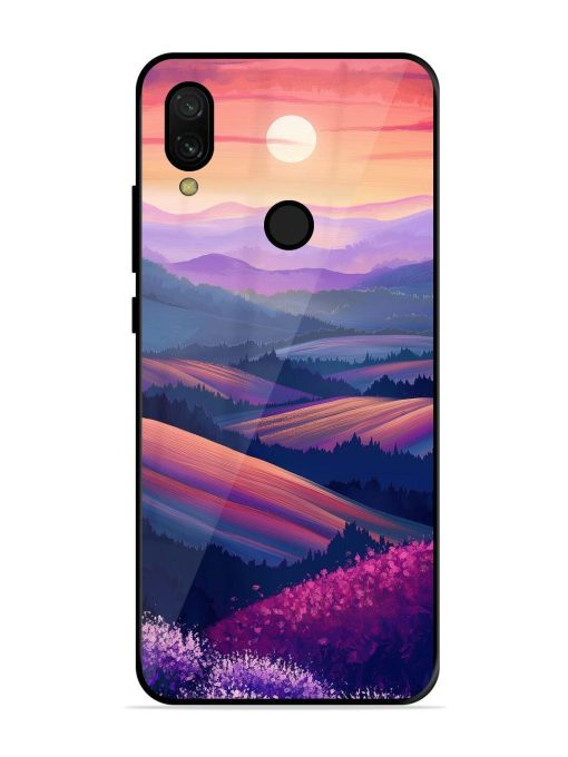 Twilight'S Embrace Glossy Soft Edge Case for Xiaomi Redmi 7 Chachhi