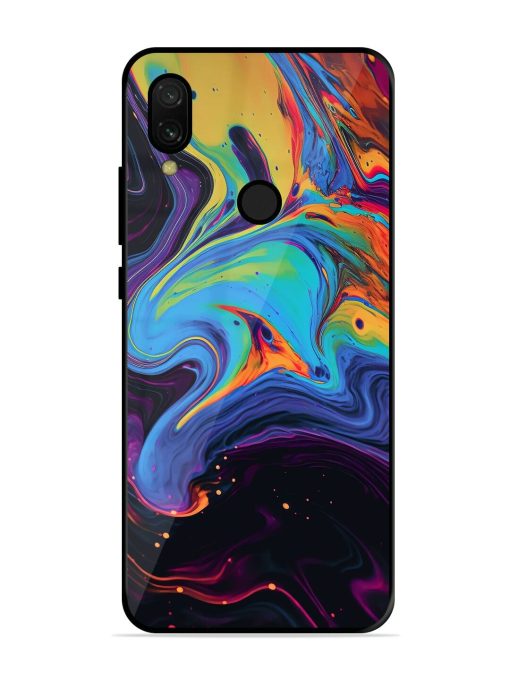 Liquid Dreamscape Glossy Soft Edge Case for Xiaomi Redmi 7 Chachhi