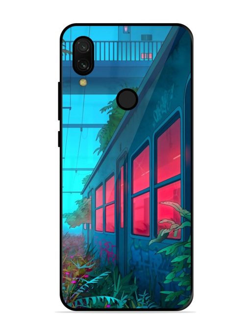 Urban Jungle Glossy Soft Edge Case for Xiaomi Redmi 7 Chachhi