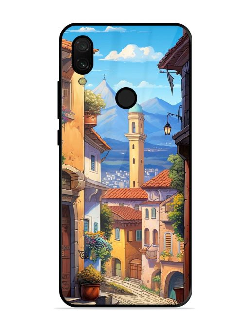 Tuscan Twilight Glossy Soft Edge Case for Xiaomi Redmi 7 Chachhi