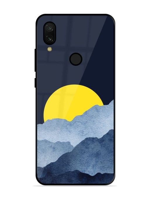 Golden Hour Horizon Glossy Soft Edge Case for Xiaomi Redmi 7 Chachhi