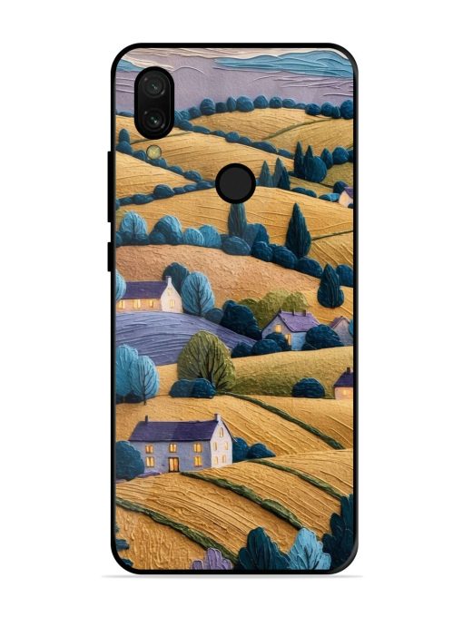 Rolling Hilltop Haven Glossy Soft Edge Case for Xiaomi Redmi 7