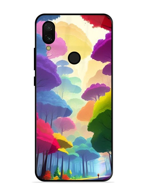 Rainbow Road Glossy Soft Edge Case for Xiaomi Redmi 7 Chachhi