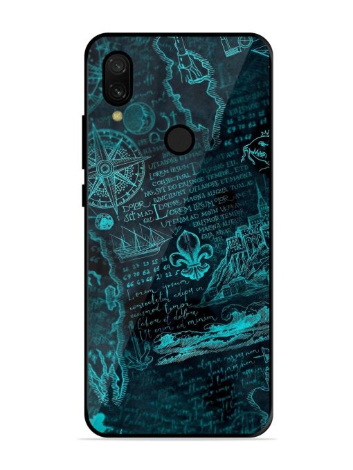 Nautical Notebook Glossy Soft Edge Case for Xiaomi Redmi 7 Chachhi