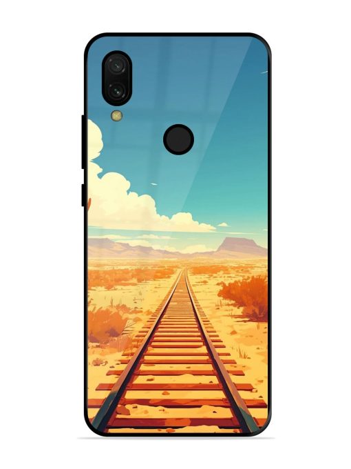 Endless Horizon Glossy Soft Edge Case for Xiaomi Redmi 7 Chachhi