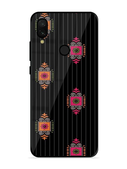 Ornate Elegance Glossy Soft Edge Case for Xiaomi Redmi 7 Chachhi