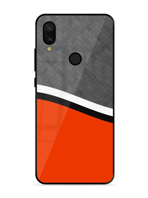 Bold Contrast Glossy Soft Edge Case for Xiaomi Redmi 7 Chachhi