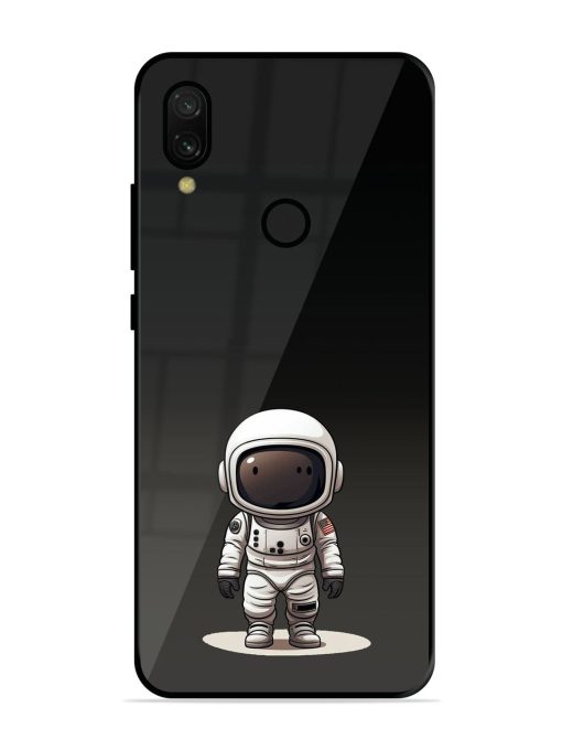 Neon Astronaut Glossy Soft Edge Case for Xiaomi Redmi 7 Chachhi