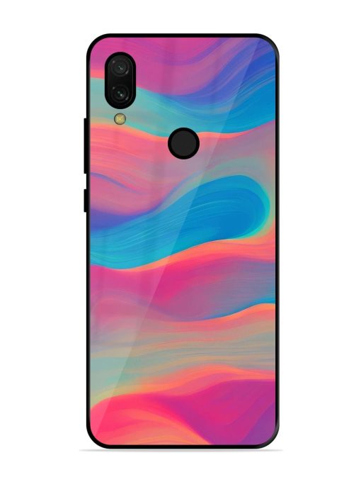 Wavy Wonder Glossy Soft Edge Case for Xiaomi Redmi 7 Chachhi