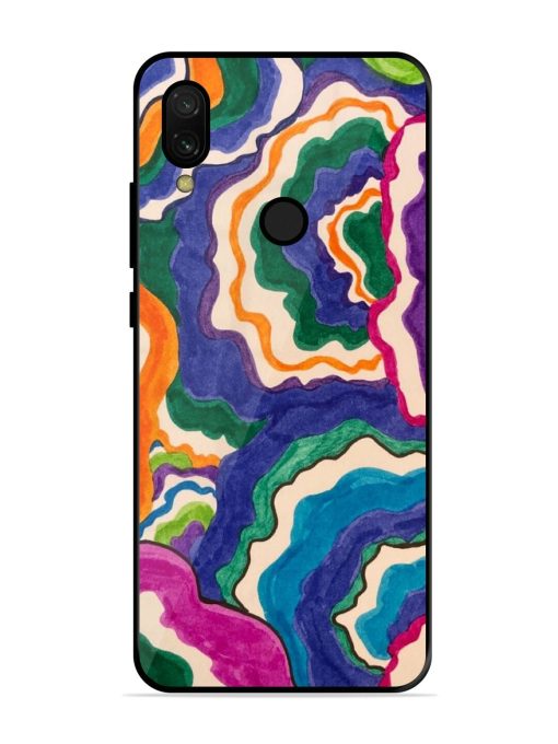 Wavy Wonder Glossy Soft Edge Case for Xiaomi Redmi 7 Chachhi