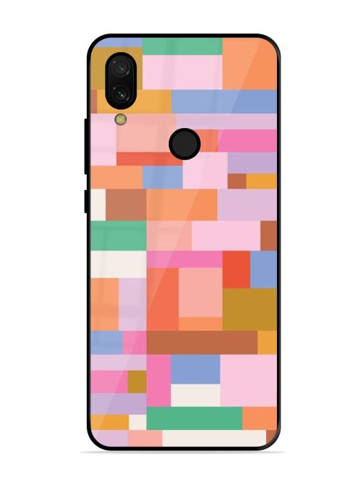 Colorful Chaos Glossy Soft Edge Case for Xiaomi Redmi 7 Chachhi