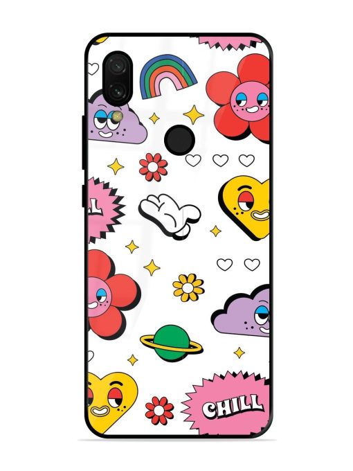 Whimsical Wonderland Glossy Soft Edge Case for Xiaomi Redmi 7 Chachhi