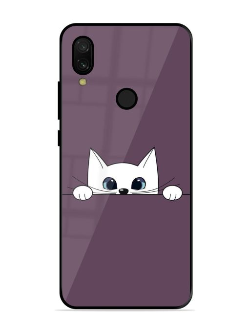 Peek-A-Boo Kitty Glossy Soft Edge Case for Xiaomi Redmi 7 Chachhi