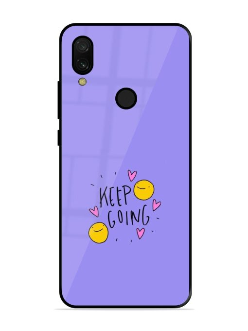 Smiling Through It All Glossy Soft Edge Case for Xiaomi Redmi 7 Chachhi