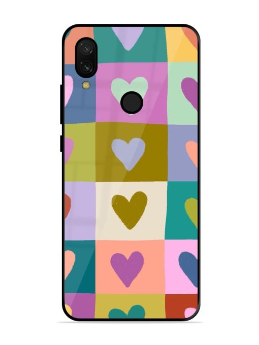 Box Of Hearts Glossy Soft Edge Case for Xiaomi Redmi 7 Chachhi