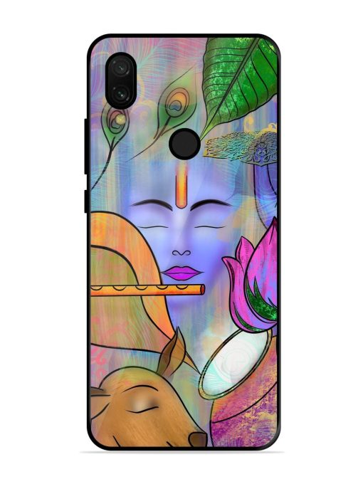 Divine Serenity Glossy Soft Edge Case for Xiaomi Redmi 7 Chachhi