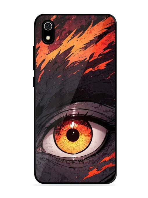 Inferno Gaze Glossy Soft Edge Case for Xiaomi Redmi 7A Chachhi