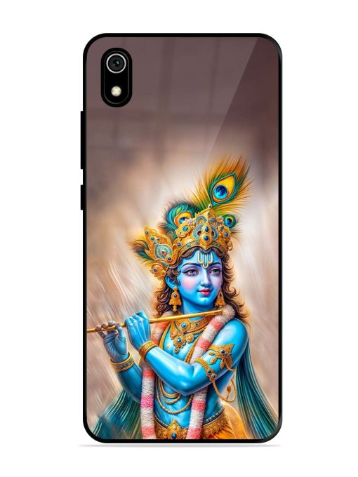 Divine Krishna Glossy Soft Edge Case for Xiaomi Redmi 7A Chachhi