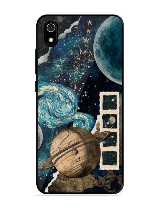 Celestial Tapestry Glossy Soft Edge Case for Xiaomi Redmi 7A Chachhi