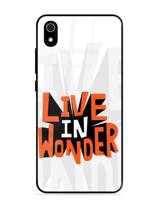 Wonder Burst Glossy Soft Edge Case for Xiaomi Redmi 7A Chachhi