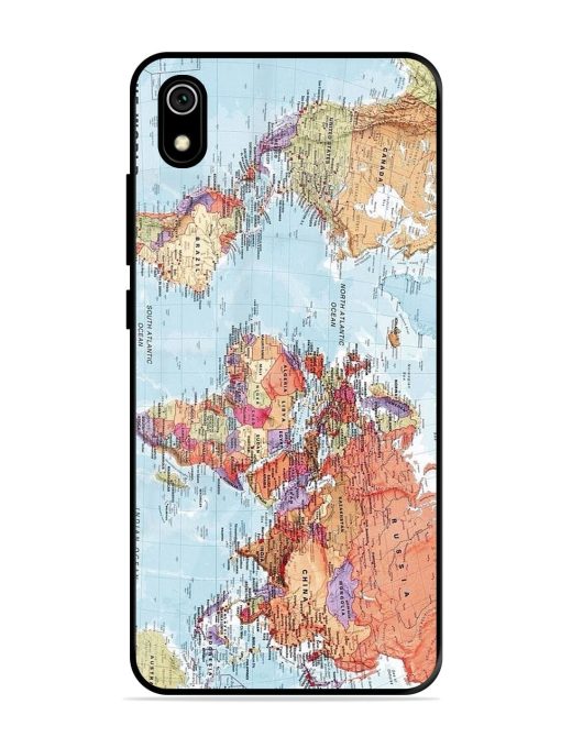 Our Blue Marble Glossy Soft Edge Case for Xiaomi Redmi 7A Chachhi