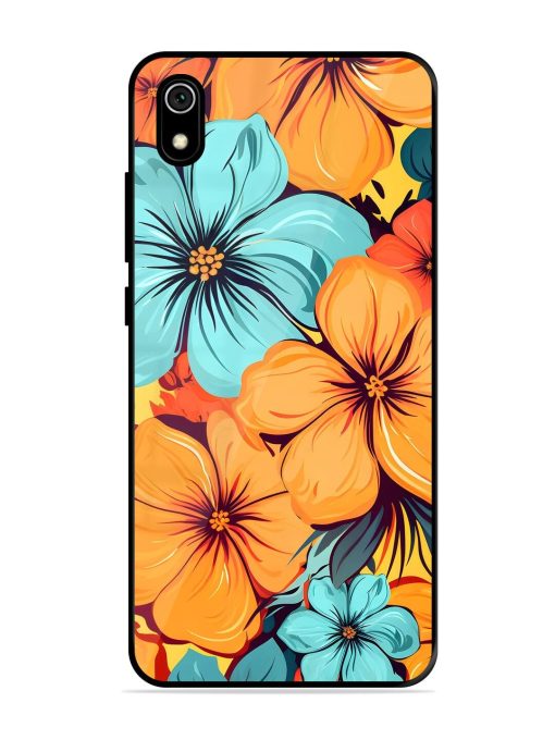 Tropical Bloom Glossy Soft Edge Case for Xiaomi Redmi 7A Chachhi