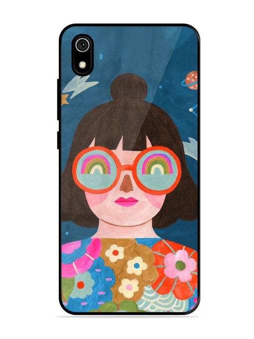 Dreamscape Vision Glossy Soft Edge Case for Xiaomi Redmi 7A Chachhi