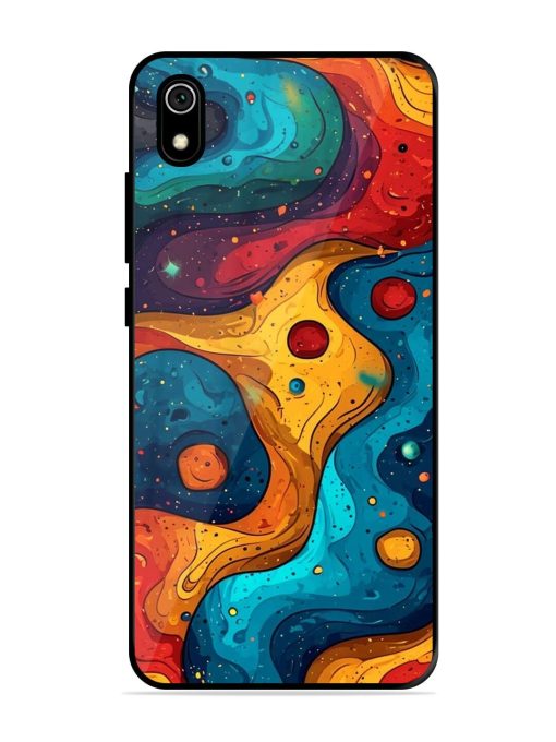 Cosmic Swirl Glossy Soft Edge Case for Xiaomi Redmi 7A