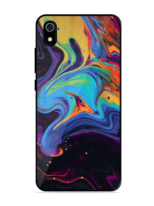 Liquid Dreamscape Glossy Soft Edge Case for Xiaomi Redmi 7A Chachhi