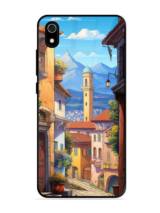 Tuscan Twilight Glossy Soft Edge Case for Xiaomi Redmi 7A Chachhi