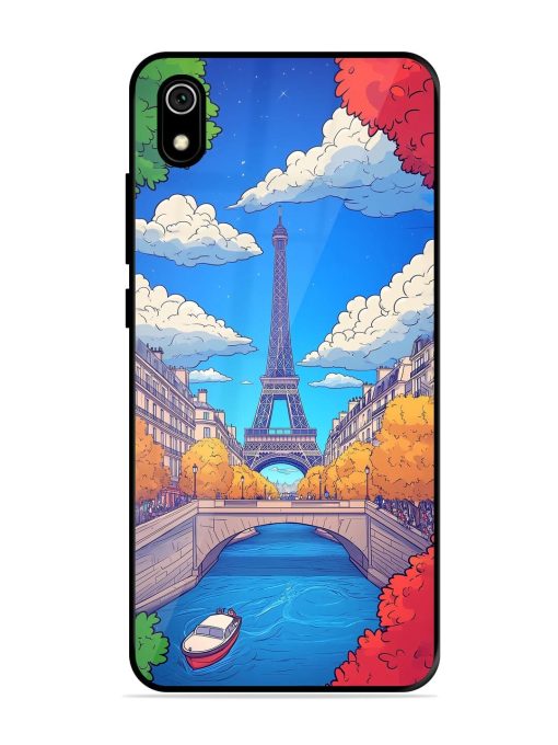 Parisian Panorama Glossy Soft Edge Case for Xiaomi Redmi 7A Chachhi