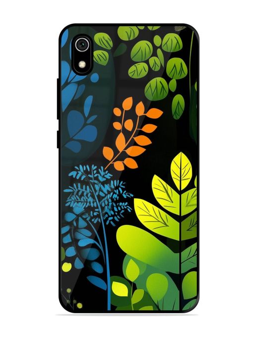 Midnight Garden Glossy Soft Edge Case for Xiaomi Redmi 7A Chachhi