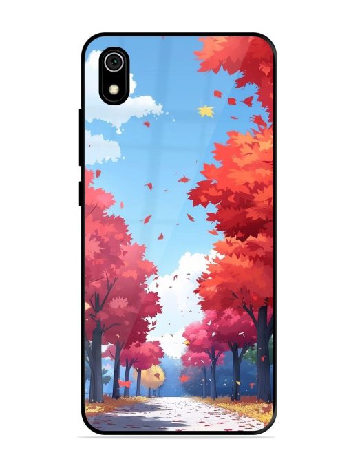 Autumn'S Embrace Glossy Soft Edge Case for Xiaomi Redmi 7A Chachhi