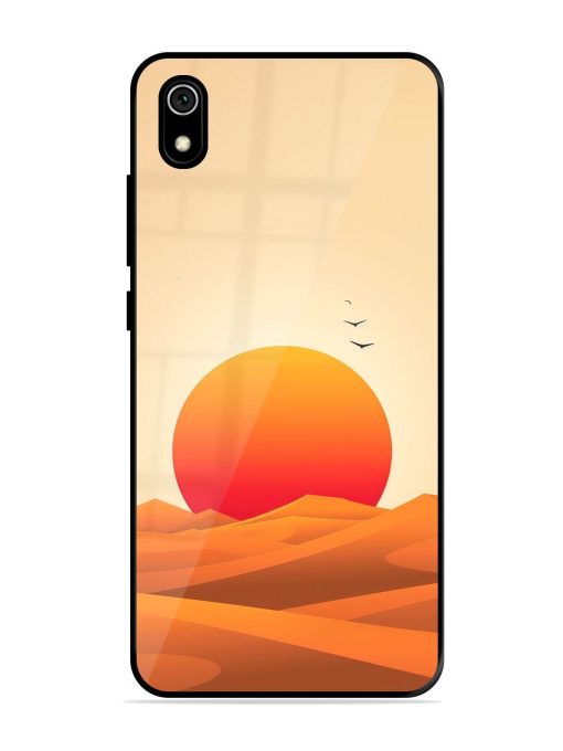 Desert Sunset Glossy Soft Edge Case for Xiaomi Redmi 7A