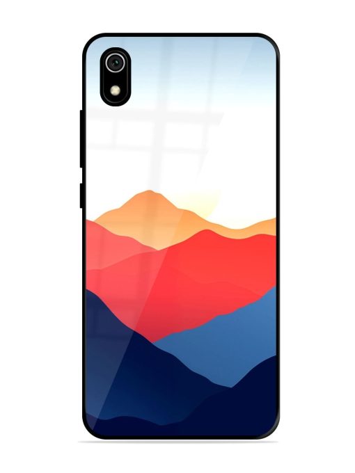 Sunset Peaks Glossy Soft Edge Case for Xiaomi Redmi 7A Chachhi