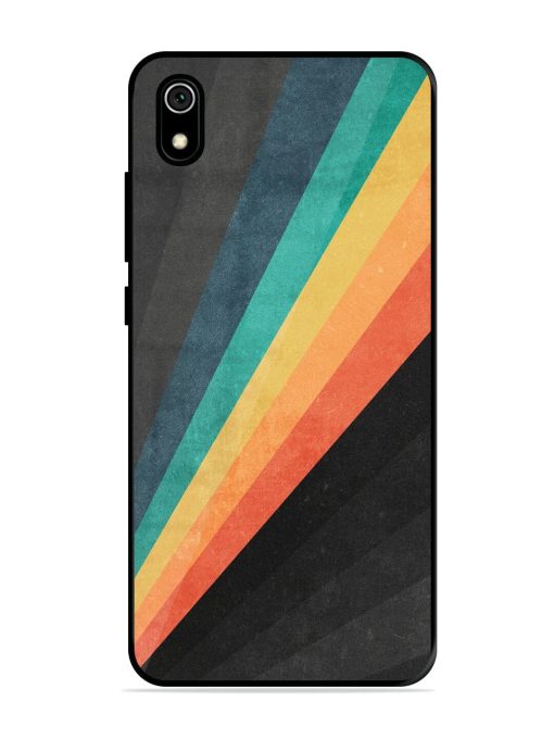 Retro Spectrum Glossy Soft Edge Case for Xiaomi Redmi 7A Chachhi