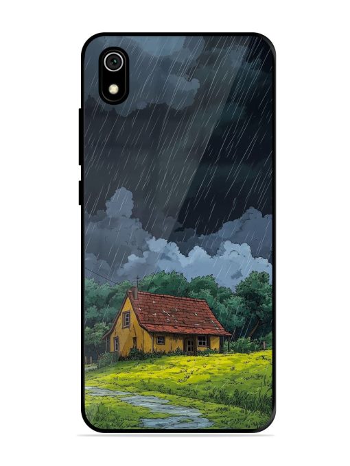 Rainy Day Retreat Glossy Soft Edge Case for Xiaomi Redmi 7A Chachhi