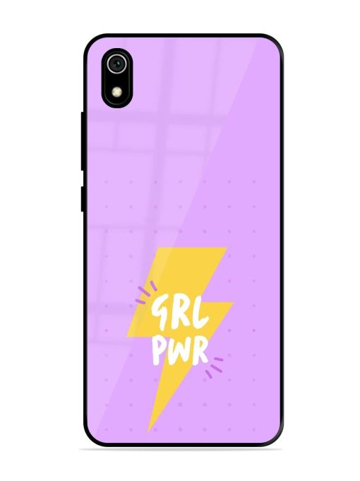 Girl Power Spark Glossy Soft Edge Case for Xiaomi Redmi 7A Chachhi