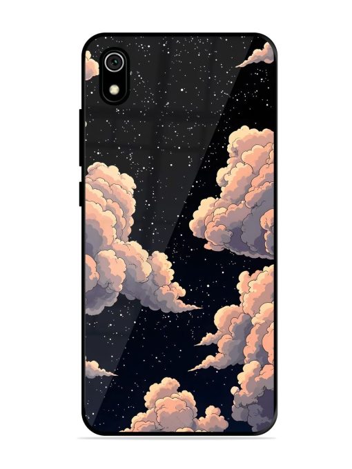 Starry Night Dreams Glossy Soft Edge Case for Xiaomi Redmi 7A Chachhi