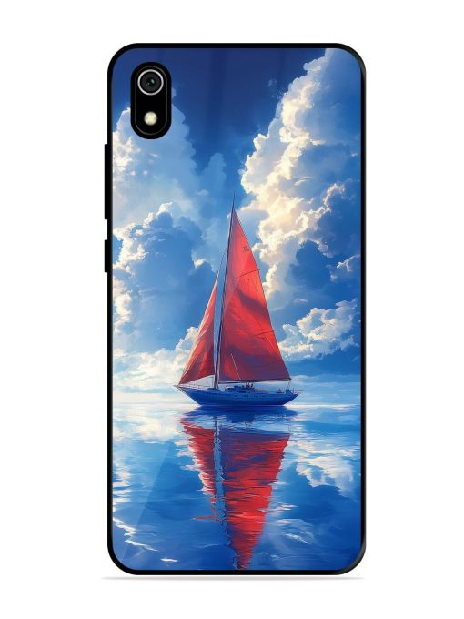 Crimson Sails Glossy Soft Edge Case for Xiaomi Redmi 7A Chachhi