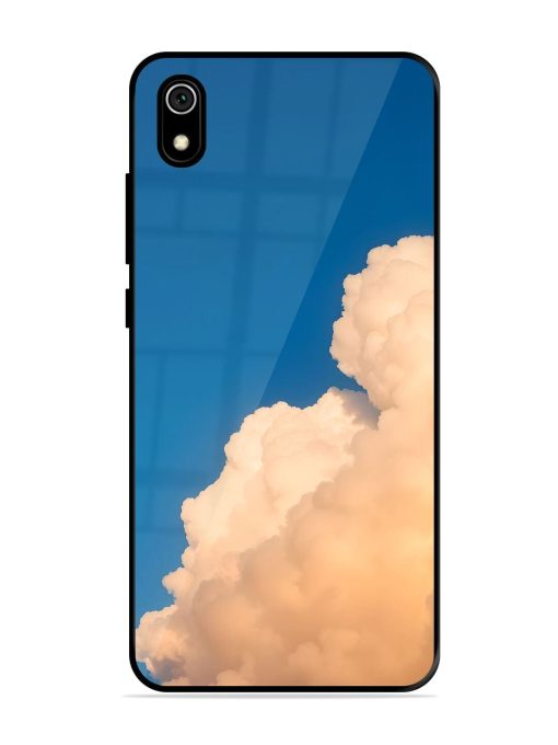 Golden Cloudscape Glossy Soft Edge Case for Xiaomi Redmi 7A Chachhi