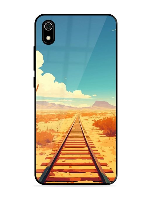 Endless Horizon Glossy Soft Edge Case for Xiaomi Redmi 7A Chachhi