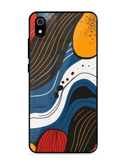 Abstract Expression Glossy Soft Edge Case for Xiaomi Redmi 7A