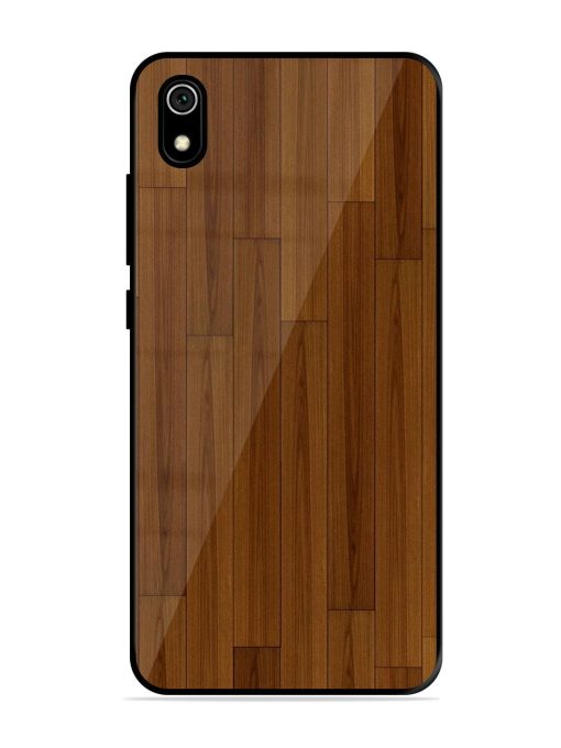 Warm Woodgrain Glossy Soft Edge Case for Xiaomi Redmi 7A Chachhi